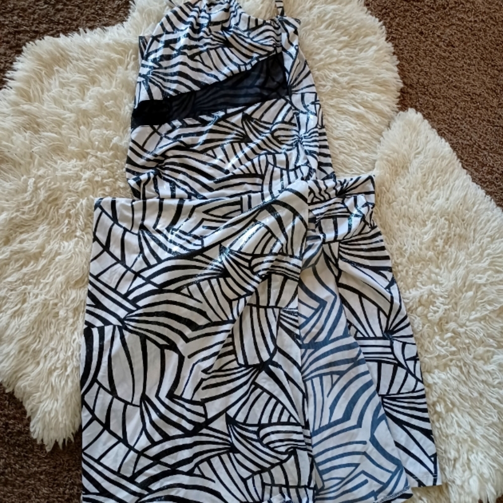 Women's vintage long Maxi Dress sz Large